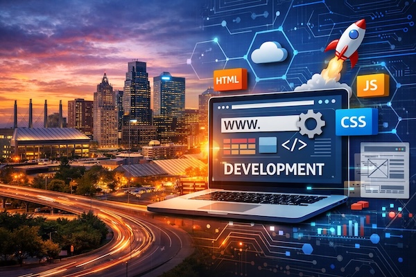 Blue Springs MO local web design and business search setup